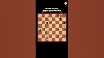 Can You Spot the Winning Move When Losing? ☠️🔥#chess #shorts