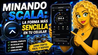 How to Mine SCALA on Mobile and PC | Complete Tutorial + How to Sell It