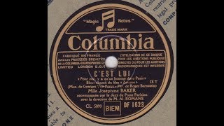Joséphine Baker   ' C'est lui  '    1934
