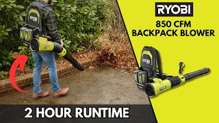RYOBI 40V HP Brushless 850 CFM Backpack Blower