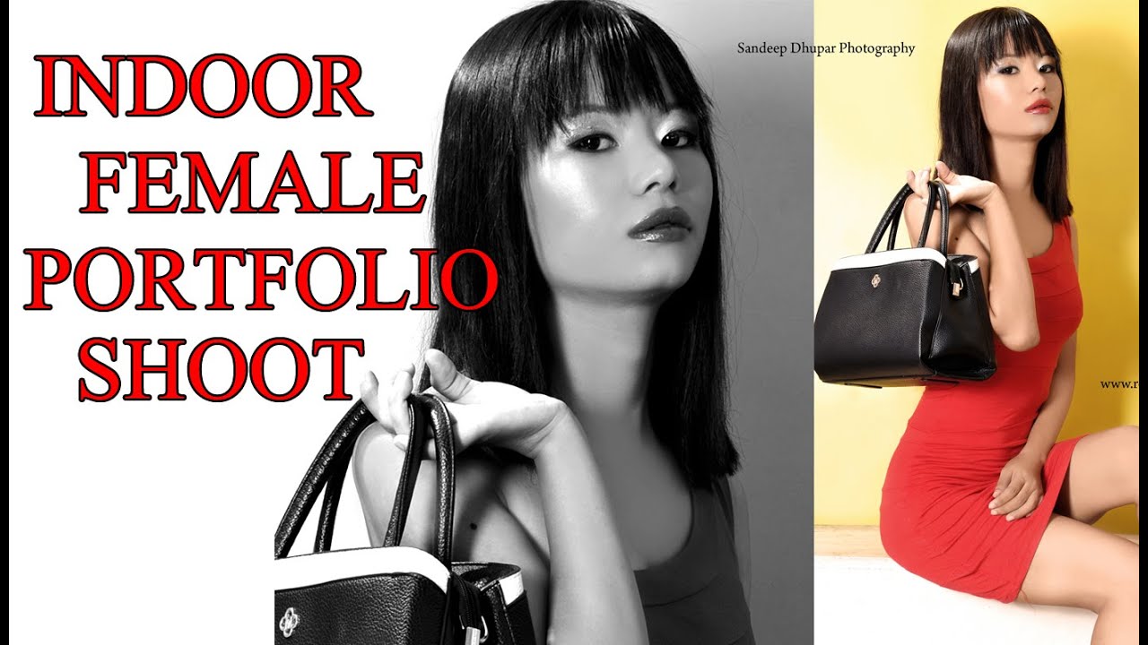 Indoor Female Portfolio Shoot Modeling Tips How To Make Portfolio