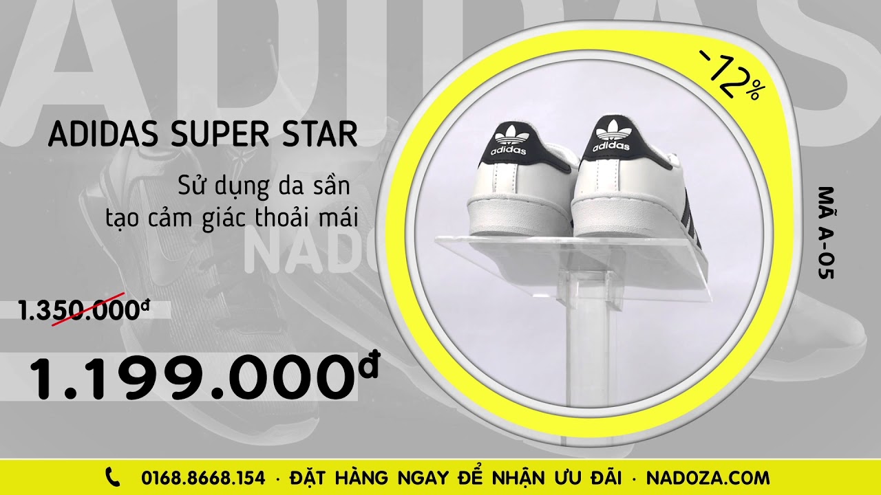 Nadoza.com - Giầy thể thao ADlDAS, NlKE Replica 1:1 - YouTube