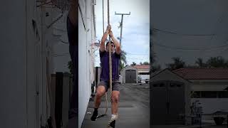 The S Wrap. Rope Climb Technique