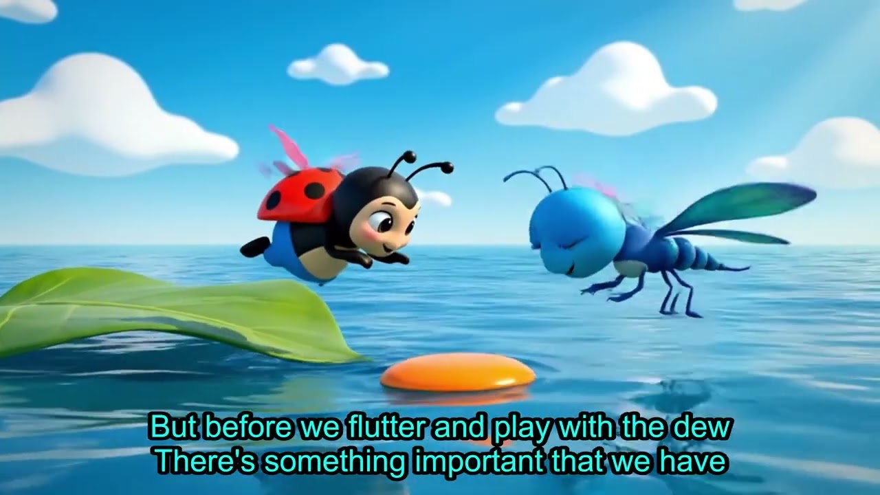Baby Ladybug's Toothbrushing | Learn English for Kids | Fun English for Children.