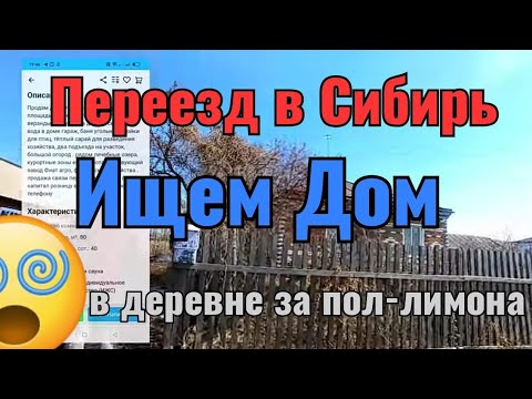 Видео: Переезд в Сибирь | ищем Дом #3 |