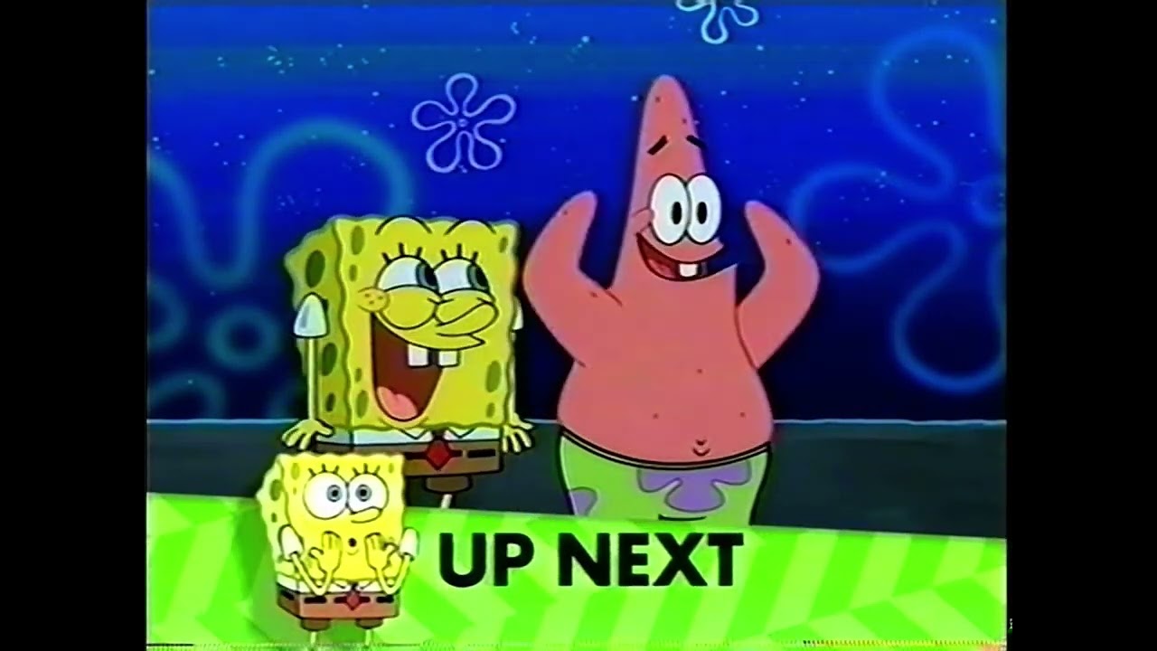 (NOT MY RECORDING) Nickelodeon Up Next Banner - SpongeBob SquarePants (September 7th, 2014)