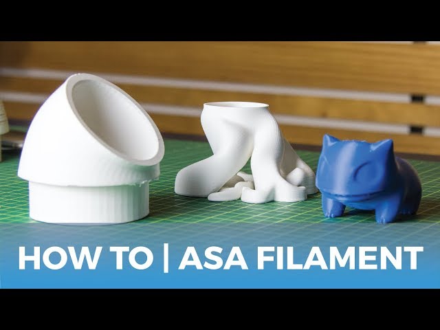 How To Succeed When 3D Printing With ASA Filament // 3D Printing Filament Guide -