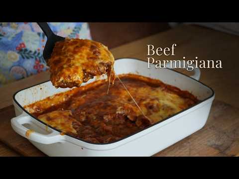 Beef Parmigiana – Oven Baked