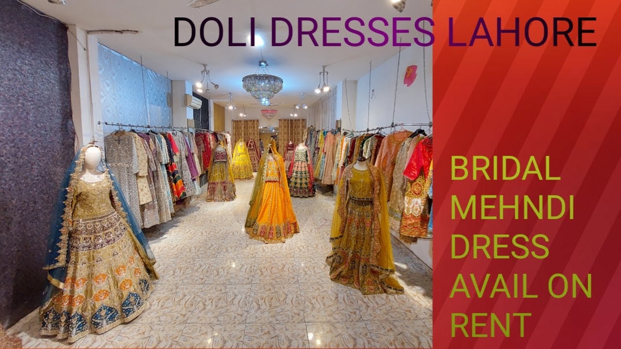 Mehndi dress Doli Dresses Rent YouTube