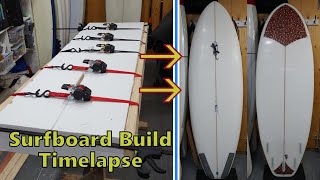 Creating a Custom Surfboard: A StepbyStep TimeLapse