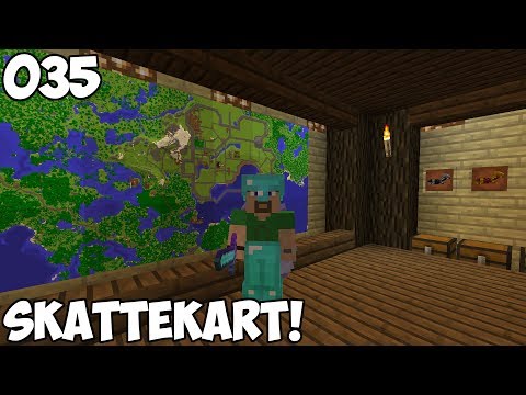 Let&rsquo;s Play Minecraft #035 - Skattekart! [Norsk Minecraft 1.13]