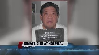 Nevada inmate serving life sentence dies in Reno