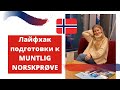 Как подготовиться к MUNTLIG NORSKPRØVE, находясь дома. Бесплатно.