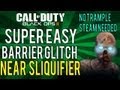 Black Ops 2 Glitches: Super Easy Barrier Glitch Near Sliquifier - No Trample Steam Needed