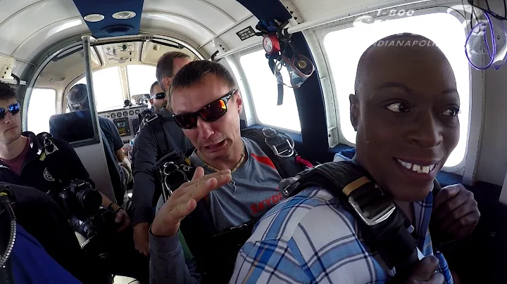 Norma Evans-Bruce's Tandem skydive!