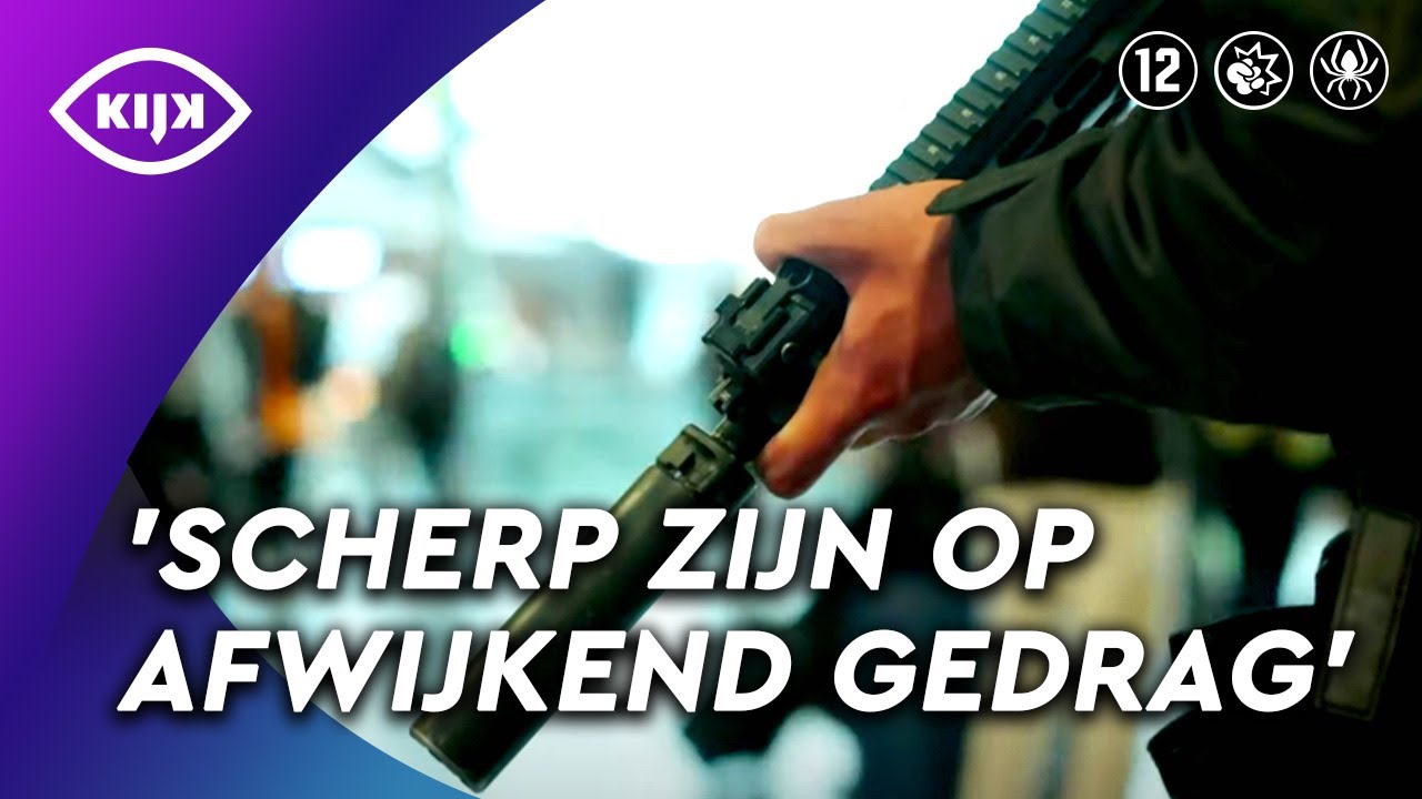 Gewapende Beveiliging Burgerluchtvaart grijpt in op Schiphol | De Wereld van de Marechaussee | KIJK