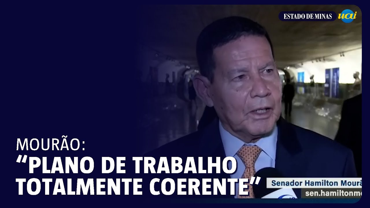 Hamilton Mourão elogia plano de trabalho da CPI do Crime Organizado
