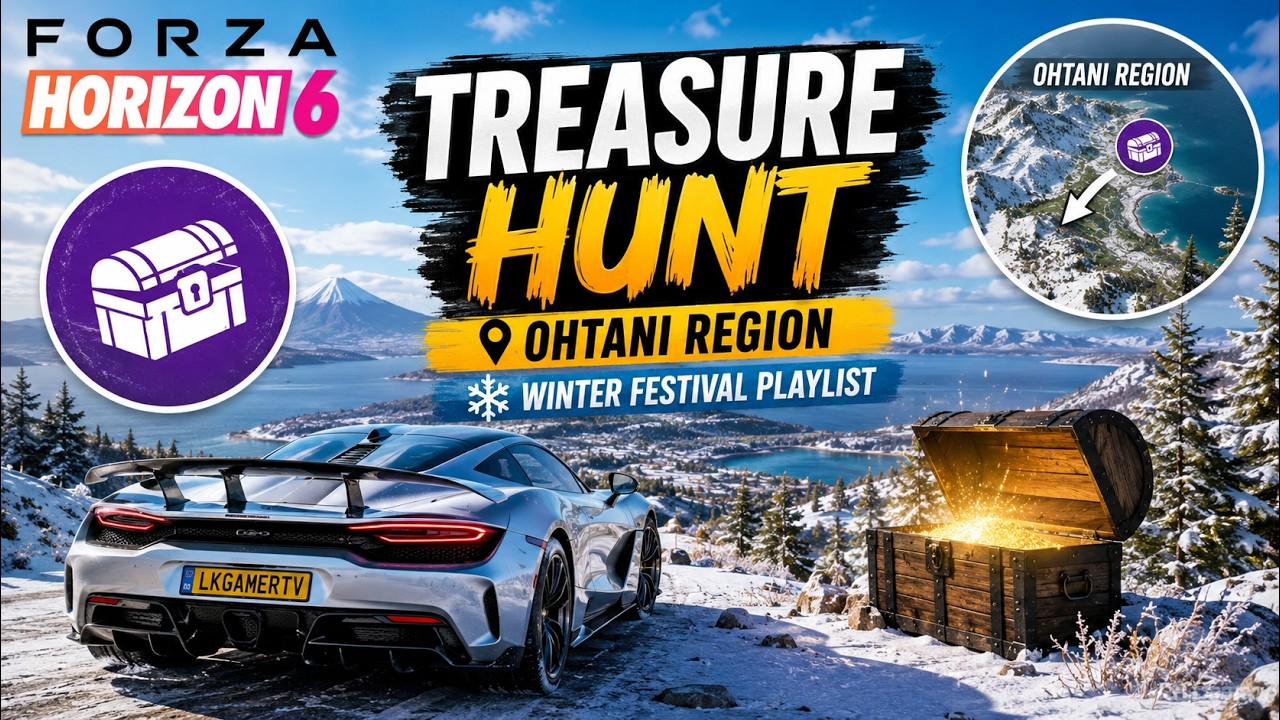 Forza Horizon 6 Ohtani Region TREASURE HUNT – Easy Guide - YouTube