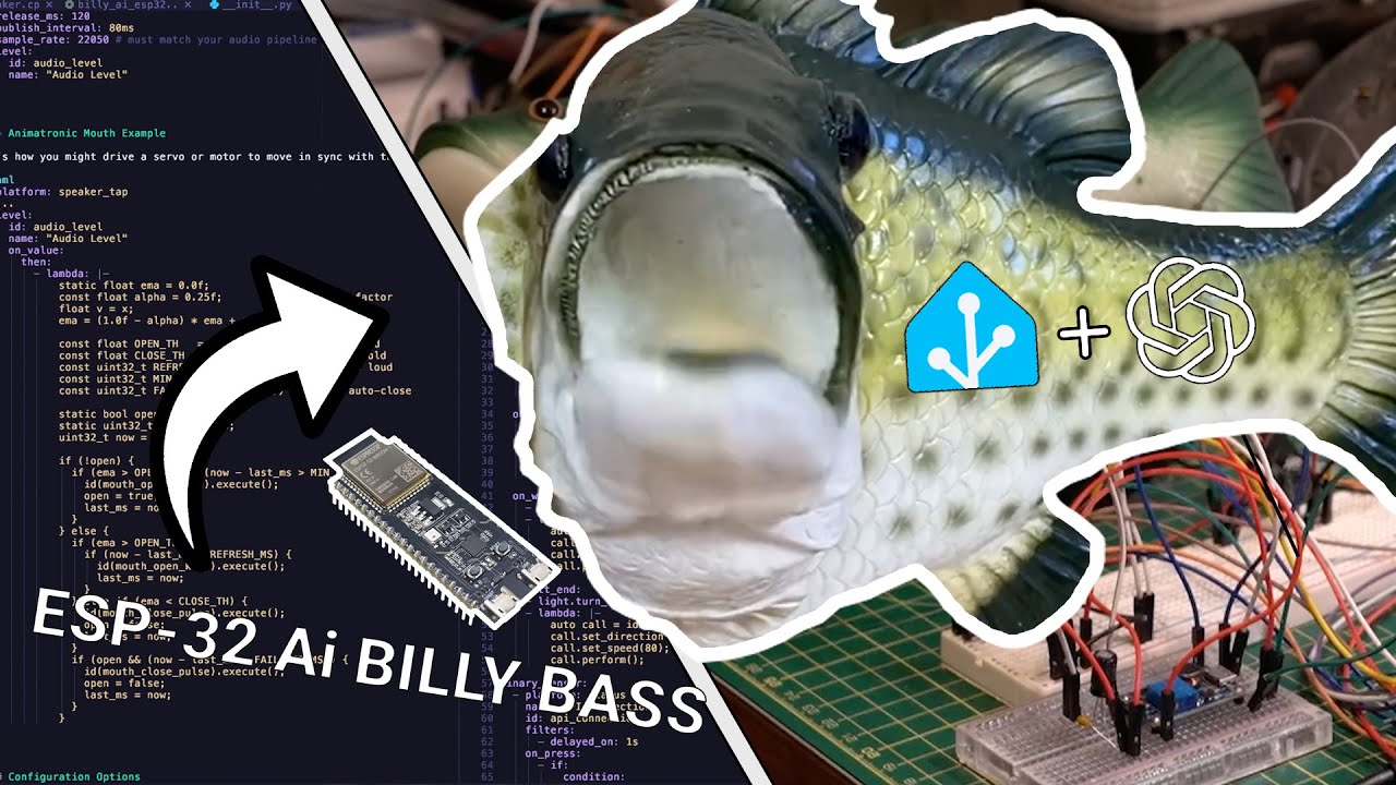Hacking Billy Bass Into an AI-Powered Talking Fish - YouTube