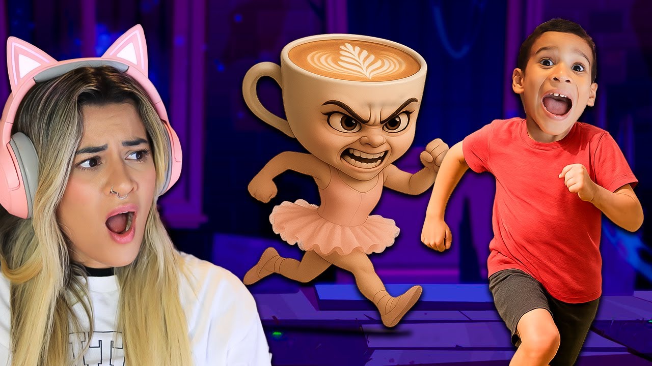 A BALLERINA CAPPUCCINA ESTÁ PERSEGUINDO MEU FILHO! - Roblox