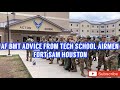 Air Force BMT Advice from Tech School Airmen | 📍Fort Sam Houston