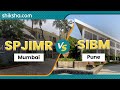 Sibm pune vs spjimr  which is better  courses  fees  cutoffs