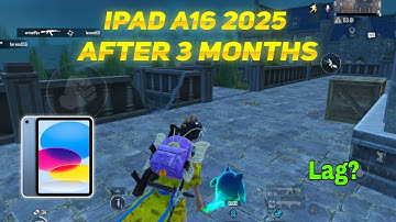 IPAD 11th Gen (a16) 2025 BGMI/PUBG TEST AFTER 3 MONTHS 🔥|| BGMI  4.0 UPDATE IPAD 11Th GEN TEST || 