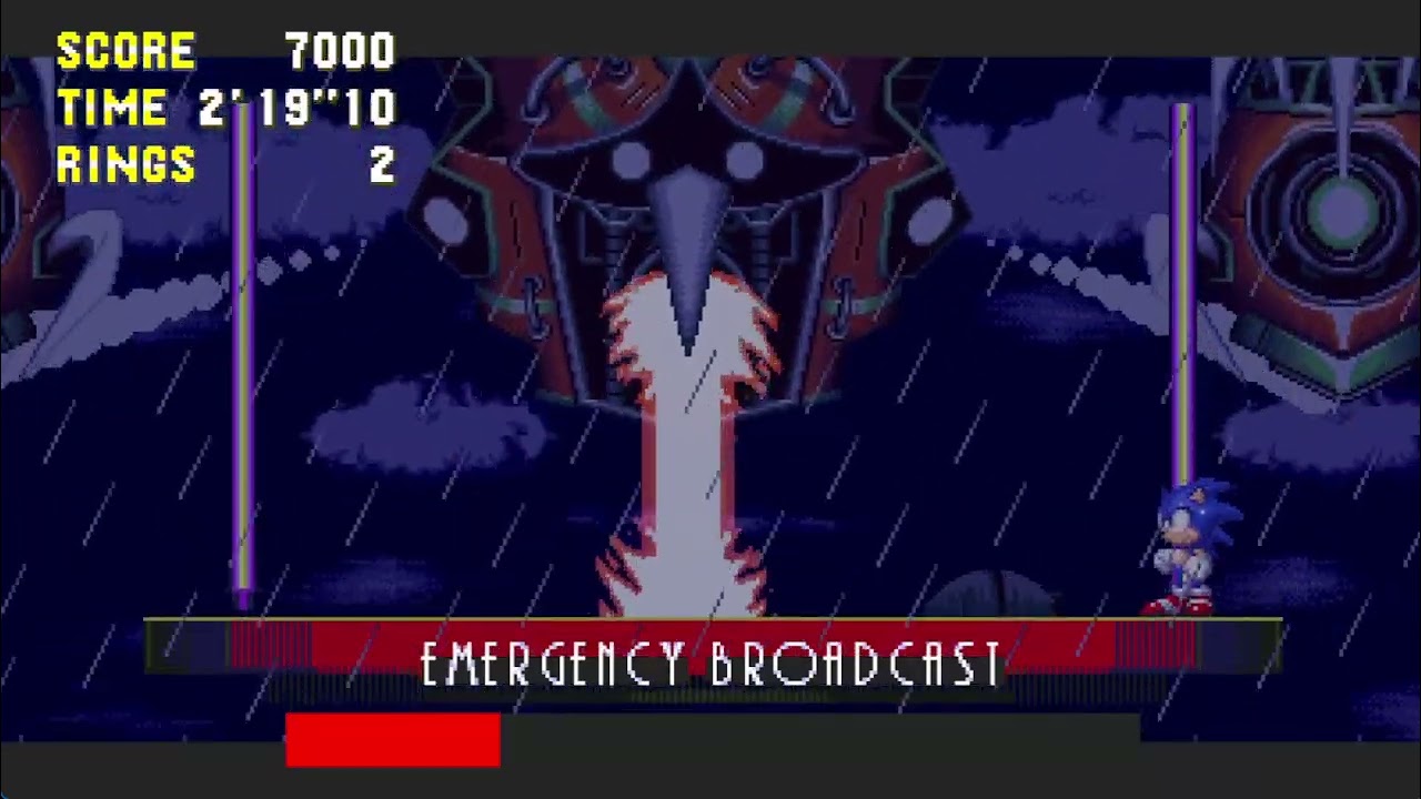 [Sonic 3 AIR & Tenna] Emergency Broadcast but you're Too Slow