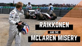 Kimi Raikkonen and the McLaren Misery