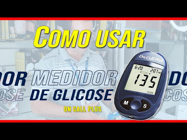Medidor de Glicemia,Glicose Simples On Call Plus II - MEDLEVENSOHN