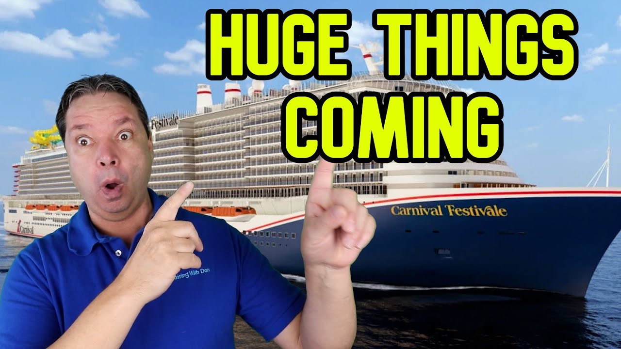 CARNIVAL CRUISE LINE MAKES HUGE CHANGES, CRUISE NEWS