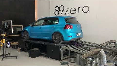 Golf MK5 R32 Dyno Run @ 0,9bar