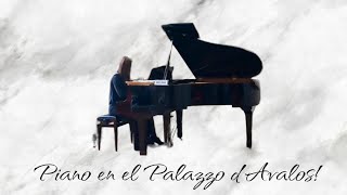 Un impresionante ensayo de piano en el majestuoso Palazzo d&#39;Avalos