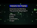 Anong bansa ang kilala bilang "The Land of the Rising Dragon" ? | Geography Quiz (Tagalog)