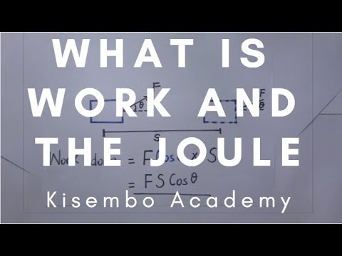 Video: Qual è la definizione di work done?