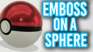 Embossing on a Sphere: A Fusion 360 Tutorial