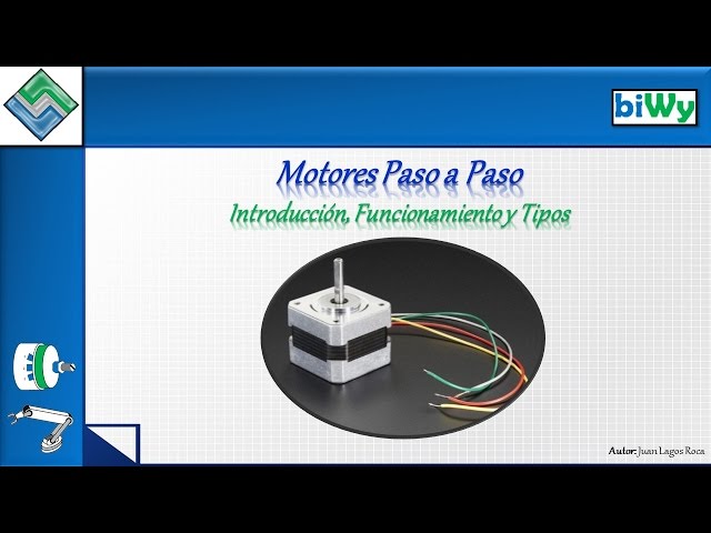 07 Motores Paso a Paso - Introducción, Funcionamiento y Tipos 