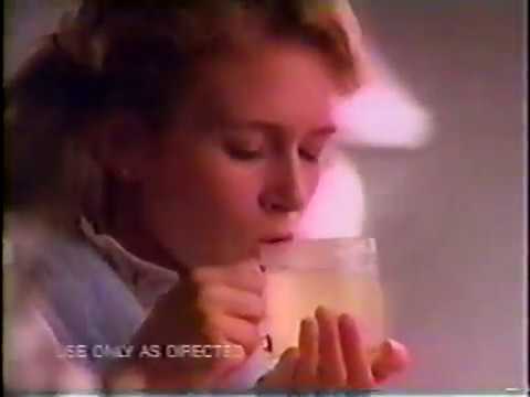 tv kanalları Thera-Flu ad, 1991