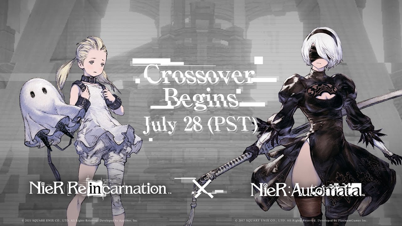 Nier Reincarnation Official YoRHA Stage Play Crossover Trailer