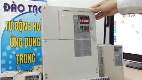Giới thiệu và hướng dẫn cài đặt biến tần Yaskawa A1000   Bao An Automation
