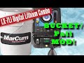 Marcum LX7 Lithium Shuttle Bucket Pail Mod