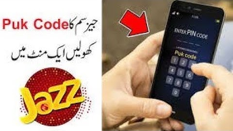 how to unlock jazz sim pin/puk code unblock | jazz pin aur puk code ko unblock karain | jazz sim puk