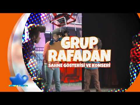 Grup Rafadan Sahne Gösterisi ve Konseri 23 Nisan Cumartesi Günü TRT ÇOCUK'ta