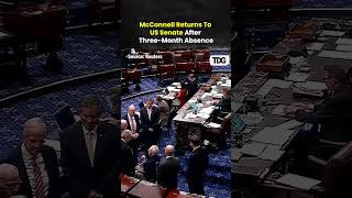 Mitch McConnell Returns To US Senate After Three-Month Absence