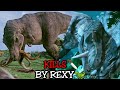 Every dinosaurkill by rexy the t rex jurassic park and jurassic world