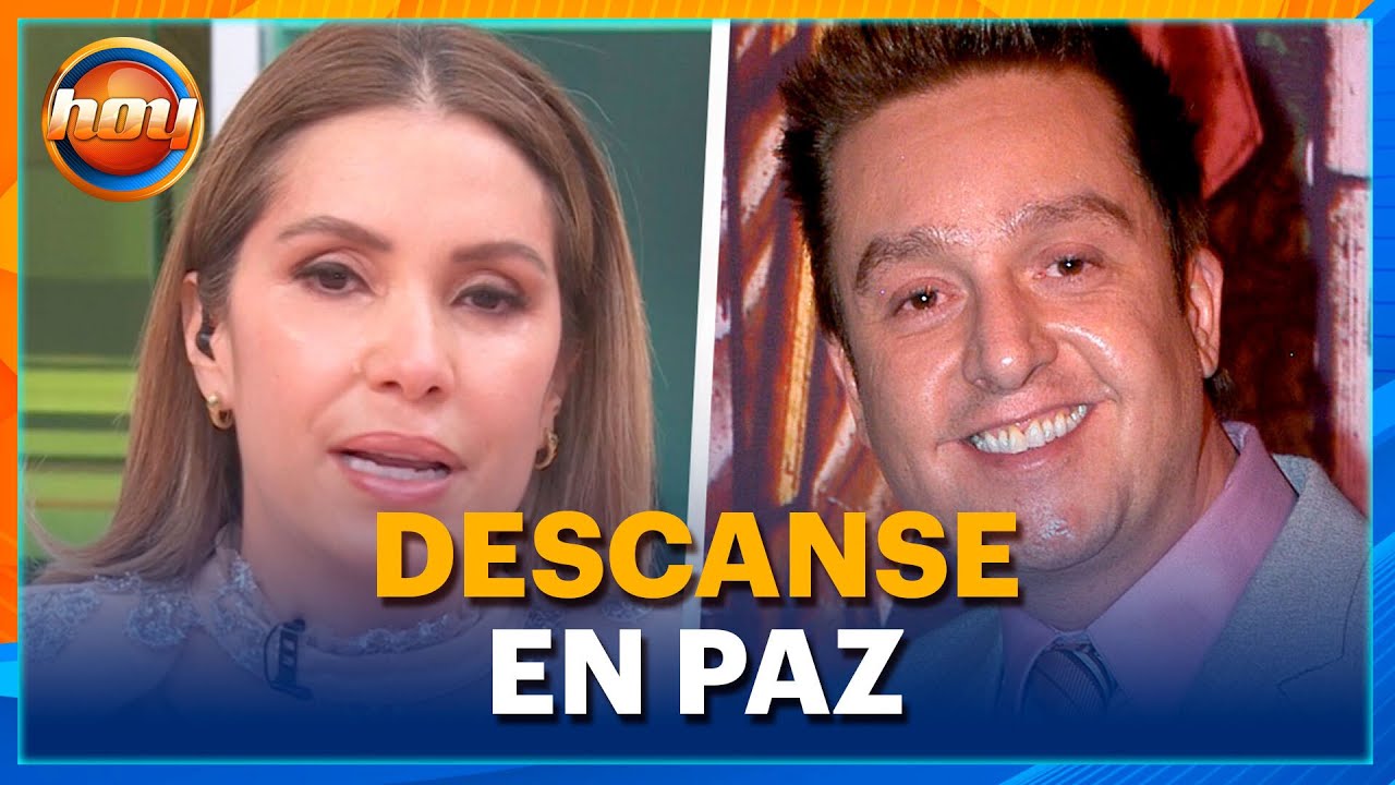 Andrea Escalona y conductores de Hoy lamentan la muerte de Daniel Bisogno (Q.E.P.D.) | Hoy