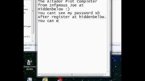 Altador Plot Completer By Infamous Joe, only at Hiddenbelow