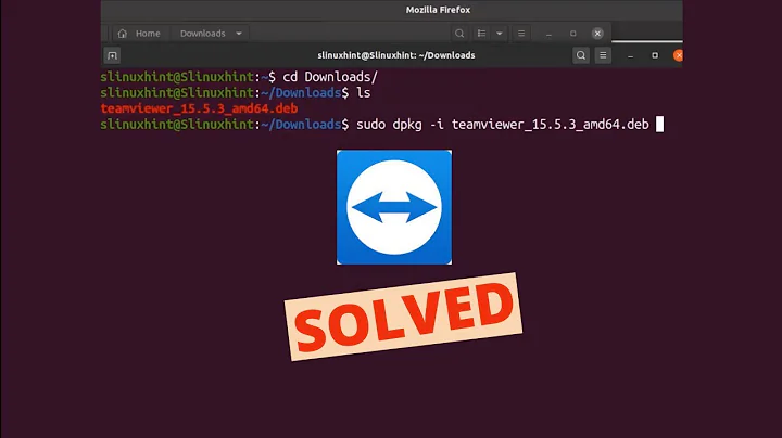 [Solved] How to Fix TeamViewer Installation Error on Ubuntu 20.04