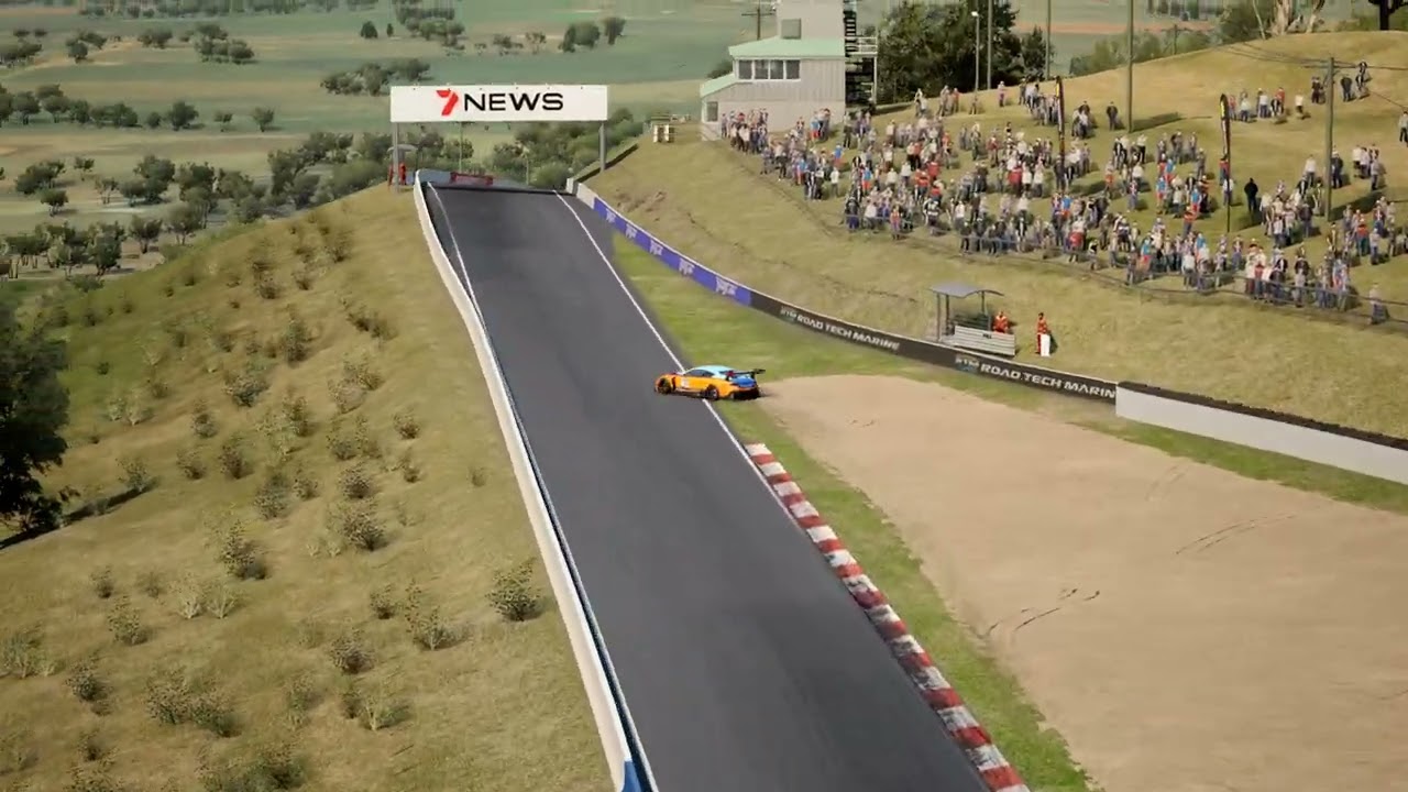 Sand trap! Wall! BOOM!