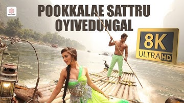 I - Pookkalae Sattru Oyivedungal 8K/4K Video Song | A. R. Rahman | Vikram, Amy Jackson
